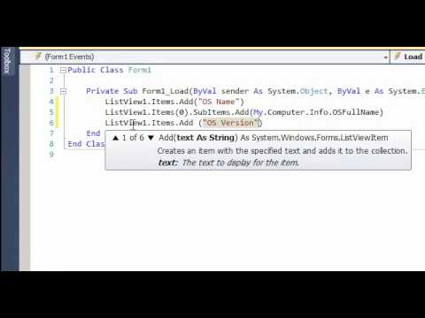 edit listview subitem in vb6 tutorial